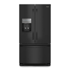 Whirlpool 24.7 Cu. Ft. 36" Wide French Door Bottom Mount Refrigerator - Black