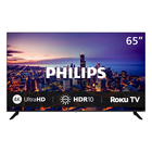 Philips 65" 6000 Series 4K UltraHD HDR Smart Roku TV