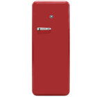 BRAMA 9.2 Cu. Ft. Freestanding Top Freezer Retro Refrigerator — Red