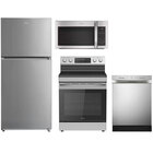 Midea 4 Piece Stainless Steel Kitchen Package