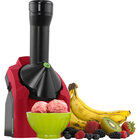 Yonanas Classic Vegan Non-Dairy Frozen Fruit Soft-Serve Dessert Maker in Red