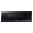 Samsung 1.1 CuFt 1100W Over-the-Range Microwave in Matte Black Steel