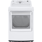 LG 7.3 CuFt White Electric Dryer with LoDecibel™ Quiet Operation and Sensor Dry