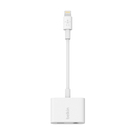 Belkin 3.5mm Audio Plus Charge RockStar Headphone Jack Adapter For iPhone