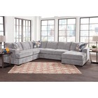 Woodhaven Dalton Gray Sectional Living Room Set