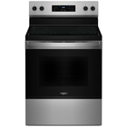 Whirlpool 5.3 CuFt Freestanding Electric Range in Stainless Steel with Steam Clean