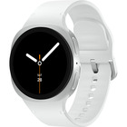 Samsung Galaxy Watch8 Smartwatch 40mm Bluetooth Silver Case with White Band
