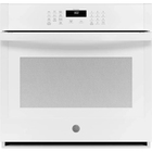 GE 30" Smart Built-In Self-Clean Single Wall Oven - White