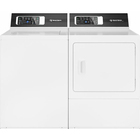 Speed Queen 3.2 CuFt Top Load Washer with 7.0 CuFt Front Load Dryer in White