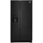 Maytag 24.5 CuFt Side-by-Side Refrigerator in Black