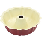 Image of product - 12-Cup Non-Stick Fluted Tube Pan - Red