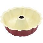 Good Cook 12-Cup Non-Stick Fluted Tube Pan - Red