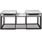 Signature Design by Ashley Donnesta Cocktail Table Set - Gray/Black