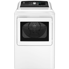 GE 7.4 CuFt White Electric Dryer with Sensor Dry