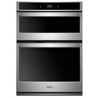 Whirlpool 30" Single Electric Wall Oven with Built-In Microwave - Stainless Steel