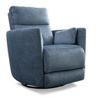 Cheers Capri Swivel Recliner - Ocean Blue
