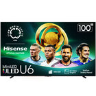 Hisense 100" Class U6 Series Mini LED ULED 4K Fire TV