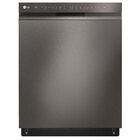 LG 48 dBA Front Control Dishwasher in Black Stainless Steel with QuadWash™