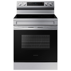 Samsung 6.3 CuFt Smart Steam Clean Freestanding Electric Range in Stainless Steel