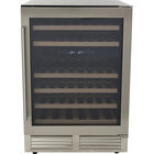 Avanti 46 Bottle Dual-Zone Wine Cooler in Stainless Steel