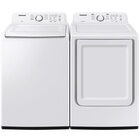 Samsung 4.0 Cu. Ft Top Load Washer with 7.2 Cu. Ft Electric Dryer - White