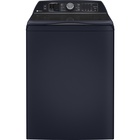 GE Profile 5.4 CuFt Smart Top Load Sapphire Blue Washer with Smarter Wash Technology