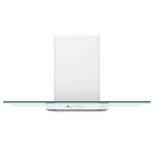 Cafe 36" Convertible 350 CFM Range Hood with Glass Canopy - Matte White