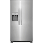 Frigidaire 25.6 CuFt Side-by-Side Refrigerator with EvenTemp™ Cooling System in Stainless Steel