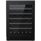Image of product - 41 Bottle Single-Zone Wine Cabinet In Black With Perfect Cradle™ Shelving