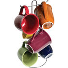 Gibson 6-Piece Mug Set with Wire Rack