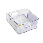 Image of product - Fridge Bin 8'' H x 10'' W x 4'' L - Clear