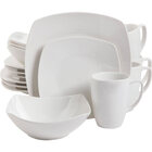 Gibson 16-Piece Zen Buffetware Dinnerware Set For 4