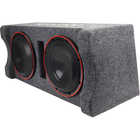 Kenwood Excelon Series Ported Enclosure with Two 12" Subwoofers