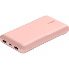 Belkin BoostCharge Power Bank 20K with USB-A to USB-C Cable - Rose Gold