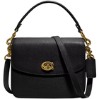 Image of product - Polished Pebbled Cassie Crossbody Handbag in Black