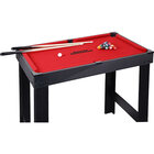 Sports Illustrated 4-in-1 Multi-Game Table with Billiards, Ping Pong, Hockey & Foosball