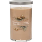 Yankee Candle Medium Pillar Candle - Amber & Sandalwood