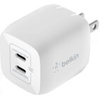 Belkin Dual USB-C GaN Wall Charger with PPS 45W