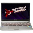 SkyTech Gaming 15.6” FHD Display (1920 x 1080) 16GB DDR4 RAM 1TB M.2 SSD Lumi Gaming Laptop - Silver