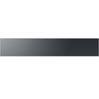 Samsung Bespoke 4-Door French Door Refrigerator Middle Panel - Matte Black Steel