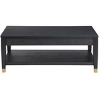 Steve Silver 48" Rectangle Wood Coffee Table  with Lift Top - Charcoal