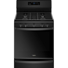Whirlpool 5.8 CuFt Freestanding Gas Range in Black with Frozen Bake Technology