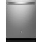 GE 47 dBA Smart Steam Sanitize Top Control Dishwasher in Stainless Steel with Dry Boost™ Technology