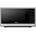 Premium Levella 1.2 Cu. Ft. 1000 W Countertop Microwave - Stainless Steel