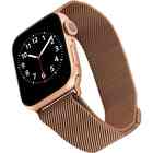 WITHit Stainless Steel Mesh Band for 38/40/41mm Apple Watch Series 1-7 - Gold