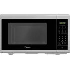 Midea 0.7 CuFt Countertop Microwave Oven in Stainless Steel