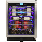 VINOTEMP 41-Bottle Wine Cooler - Stainless Steel
