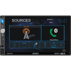 Image of product - 7" 2-DIN AM/FM Digital Media Receiver with Built-in Bluetooth, Push-to-Talk Voice Assistant, USB Input with 2.1A Charging and jLink Smart Remote App for Apple and Android Devices