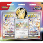 Pokemon TCG: Scarlet & Violet-Prismatic Evolutions Eevee Card, Coin & 2 Booster Packs
