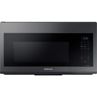 Samsung 1.7 CuFt Smart 950 Watt Over-The-Range Microwave in Black Stainless